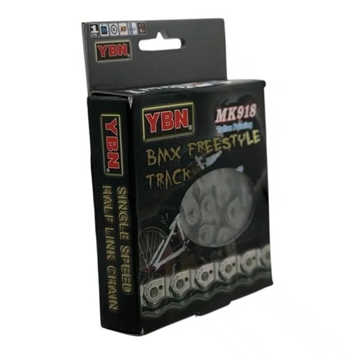 CORRENTE HALF LINK CINZA YABAN MK918 GROSSA 1/2X1/8X102L