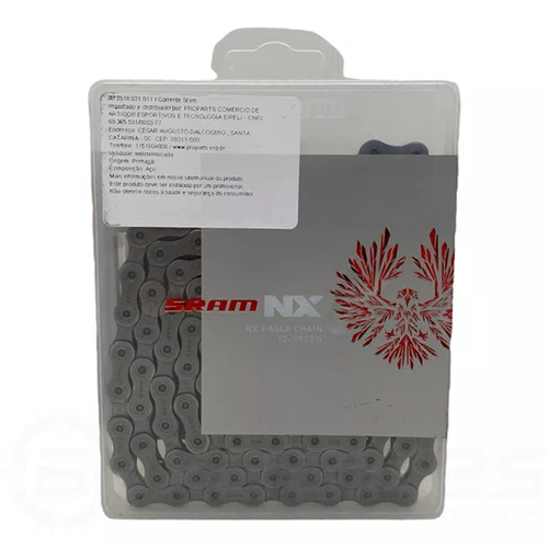 CORRENTE ORIGINAL SRAM GX EAGLE 12V 126 ELOS