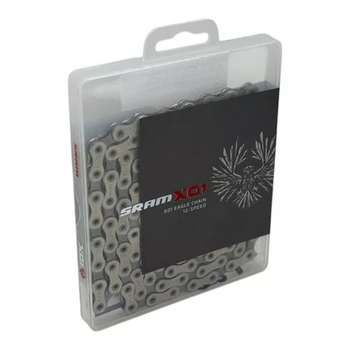 CORRENTE ORIGINAL SRAM X01 EAGLE PRATA 12V 126 ELOS