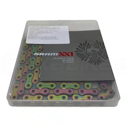 CORRENTE ORIGINAL SRAM XX1 EAGLE RAINBOW 12V 126 ELOS