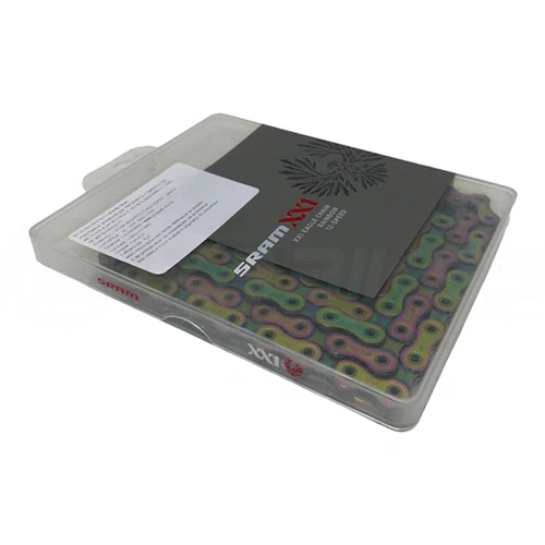 CORRENTE ORIGINAL SRAM XX1 EAGLE RAINBOW 12V 126 ELOS
