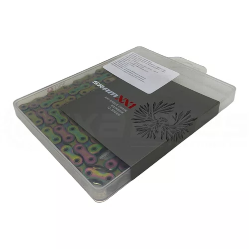 CORRENTE ORIGINAL SRAM XX1 EAGLE RAINBOW 12V 126 ELOS