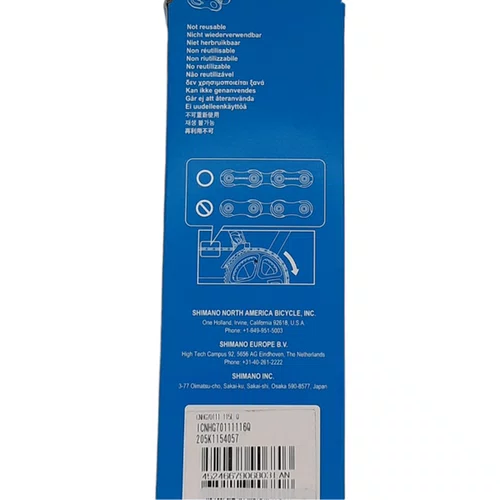 CORRENTE SHIMANO CUES CN-LG500 138L 11V LINK GLIDE C/QUICK L