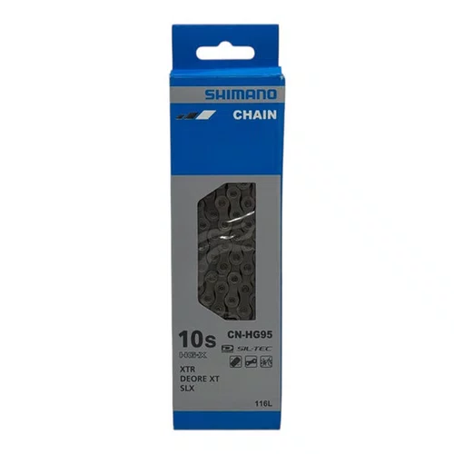 CORRENTE SHIMANO DEORE SLX/XT/XTR CN-HG95 10V 116L