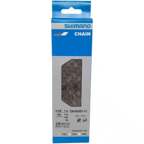 CORRENTE SHIMANO HG601 116L 11V 22V SPEED - MTB
