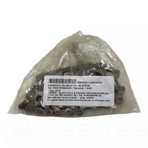 CORRENTE SHIMANO STEPS CN-E6070 118L E-BIKE 9V/18V/27V