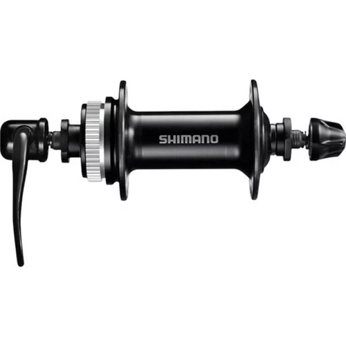 CUBO DIANTEIRO SHIMANO HB-QC300 133MM CENTER LOCK 32F PRETO