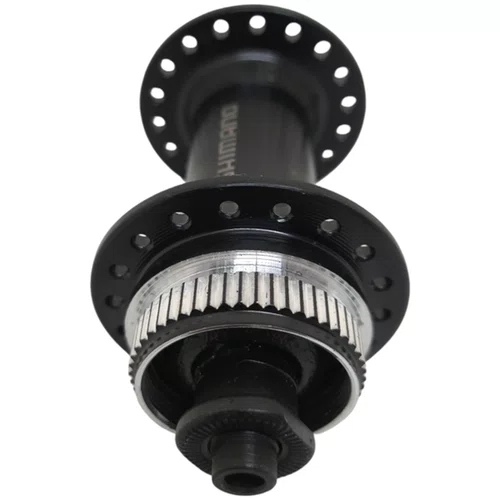 CUBO DIANTEIRO SHIMANO HB-QC300 133MM CENTER LOCK 32F PRETO