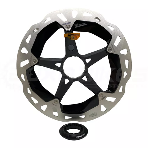 DISCO ROTOR DE FREIO SHIMANO XTR STEPS RT-EM910 180MM C. LOC