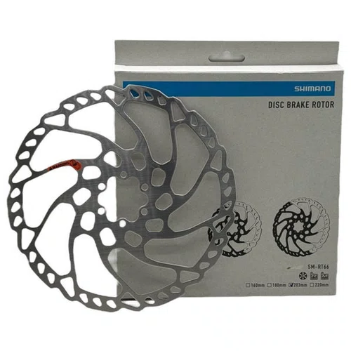 DISCO ROTOR FREIO SHIMANO SM-RT66 160MM 6 PARAFUSOS