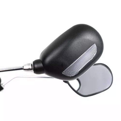 ESPELHO RETROVISOR PARA BIKE/SCOOTER COM REFLETOR INVIKTUS