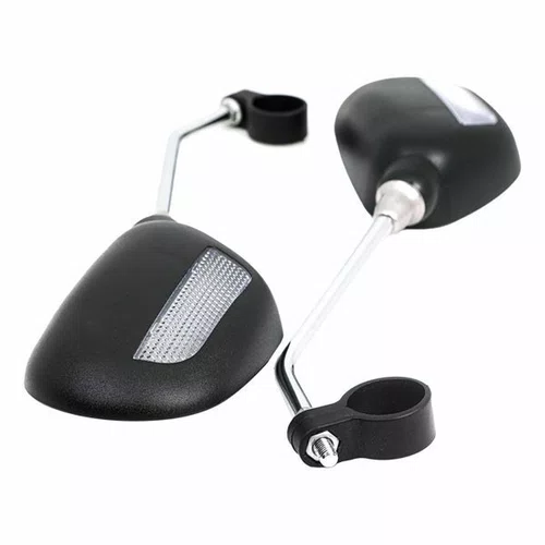 ESPELHO RETROVISOR PARA BIKE/SCOOTER COM REFLETOR INVIKTUS
