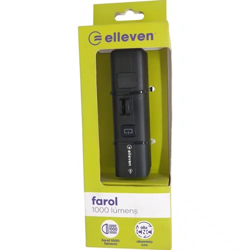 FAROL ELLEVEN FIXAÇÃO POR BAIXO SUPORTE GO PRO 1000 LUMENS
