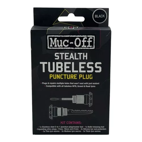 FERRAMENTA DE REPARO PNEUS TUBELESS MUC-OFF PRETO
