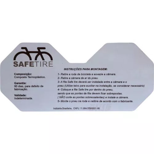 FITA PROTETORA ANTI-FURO SAFE TIRE  23MM PNEU 700 (CADA)