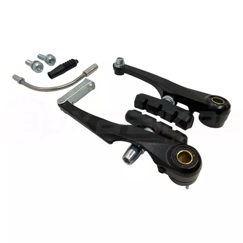 FREIO V-BRAKE ALUMINIO PRETO LOGAN (CADA PAR)
