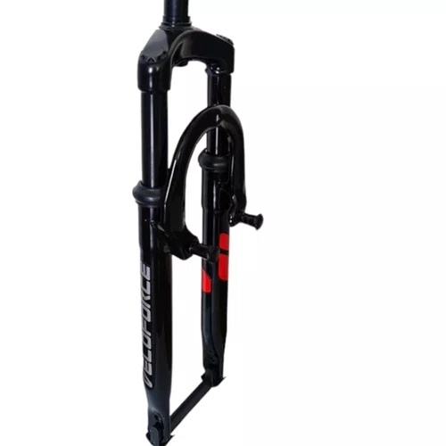 GARFO SUSPENSÃO ARO 26 ROSCA 21.1MM AÇO PRETA PIVO VELOFORCE