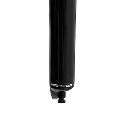 GARFO/SUSPENSAO HUPI BOX AIR 120MM TAPERED PRETA GRAU/MTB