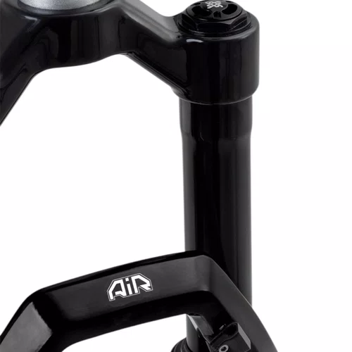 GARFO/SUSPENSAO HUPI BOX AIR 120MM TAPERED PRETA GRAU/MTB