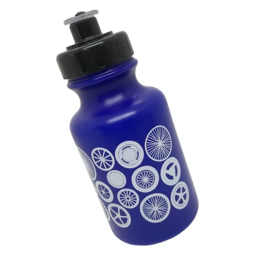 GARRAFA BIKE INFANTIL 300ML AZUL C/SUPORTE