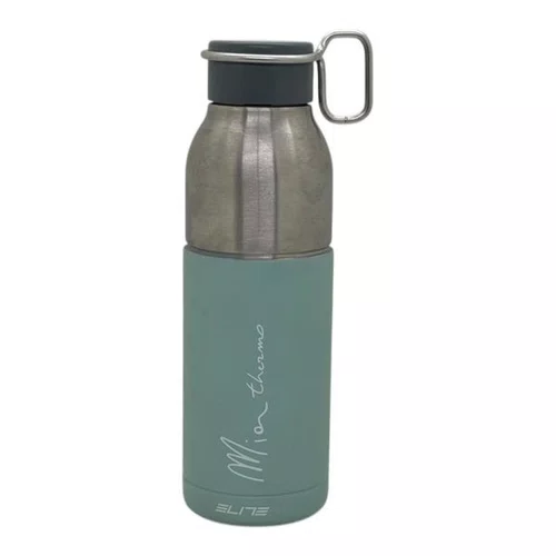 GARRAFA ELITE MIA THERMO VACUUM INOX 12H/24H 550ML VERDE