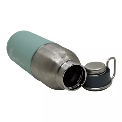 GARRAFA ELITE MIA THERMO VACUUM INOX 12H/24H 550ML VERDE