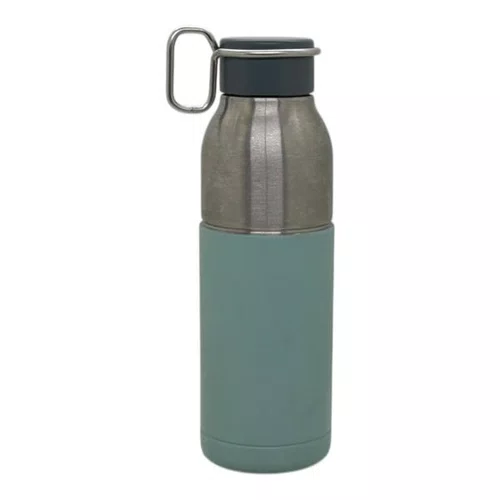 GARRAFA ELITE MIA THERMO VACUUM INOX 12H/24H 550ML VERDE