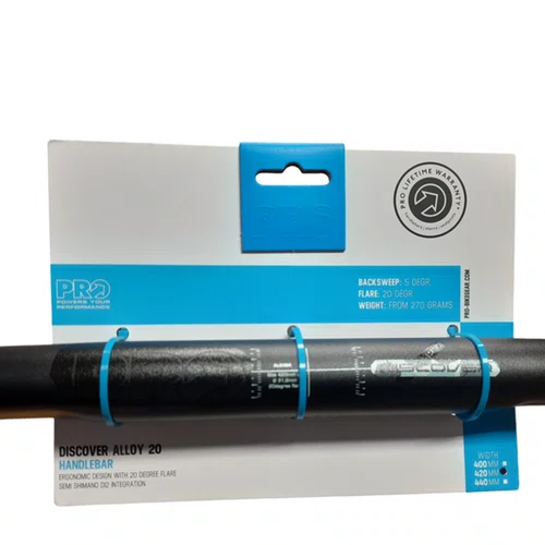 GUIDAO GRAVEL SHIMANO PRO DISCOVER ALUM 31.8X400MM 20 FLARE