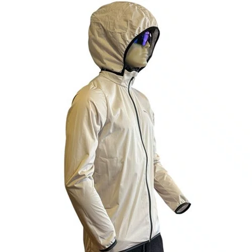 JAQUETA CICLISMO MASCULINA SHIMANO NAGANO IMPERMEAVEL BEGE T
