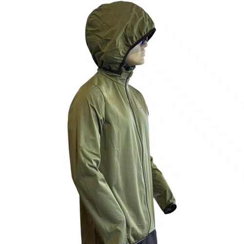 JAQUETA CICLISMO MASCULINA SHIMANO NAGANO IMPERMEAVEL VERDE 