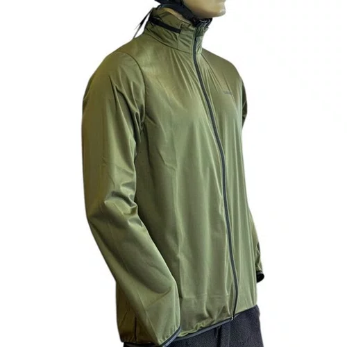 JAQUETA CICLISMO MASCULINA SHIMANO NAGANO IMPERMEAVEL VERDE 