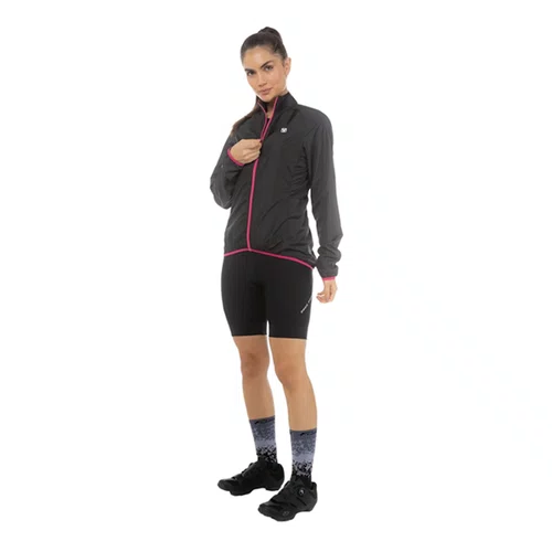 JAQUETA CORTA VENTO FEMININA FREE FORCE SPORT PRETA G