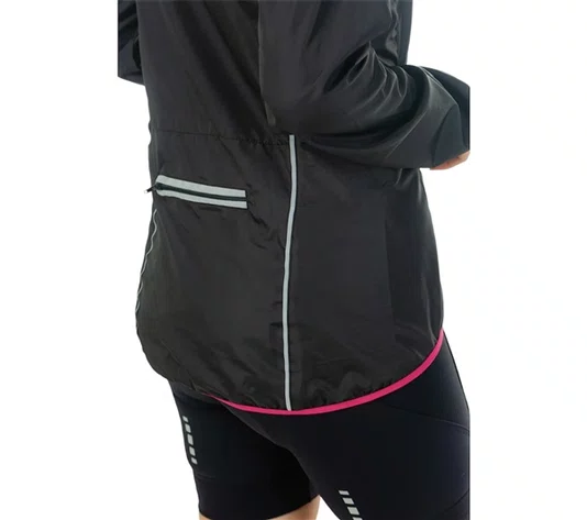 JAQUETA CORTA VENTO FEMININA FREE FORCE SPORT PRETA G