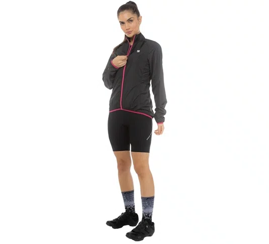 JAQUETA CORTA VENTO FEMININA FREE FORCE SPORT PRETA G