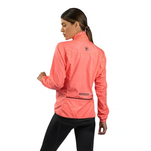 JAQUETA CORTA VENTO FEMININA FREE FORCE TRAINING CHICLETE G