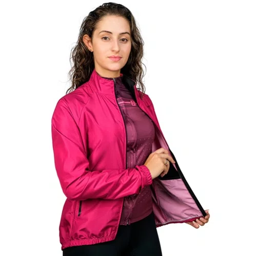 JAQUETA CORTA VENTO FEMININA FURBO NEVADA ROSA TAM G