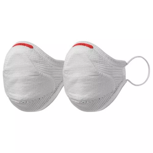 KIT 2 MASCARAS FIBER AIR FACIAIS UNISSEX LAVAVEL BRANCA G