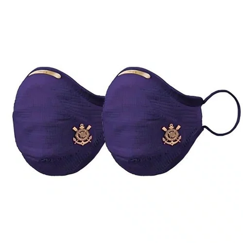 KIT 2 MASCARAS FIBER AIR FACIAIS UNISSEX LAVAVEL ROXA CORINT