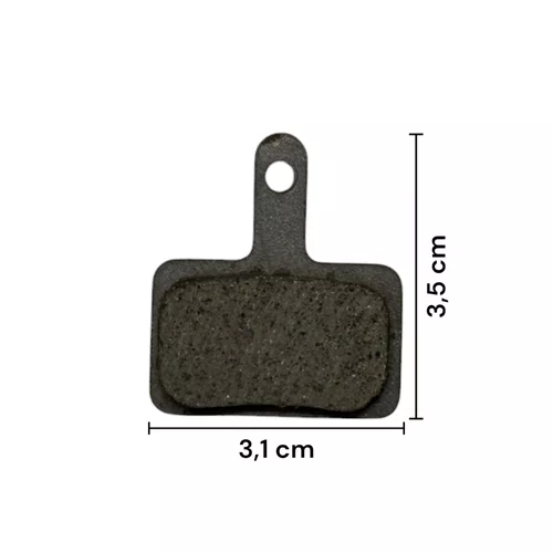 KIT 3 PAR PASTILHA FREIO IMPORTADA TIPO SHIMANO BS01 S/MOLA