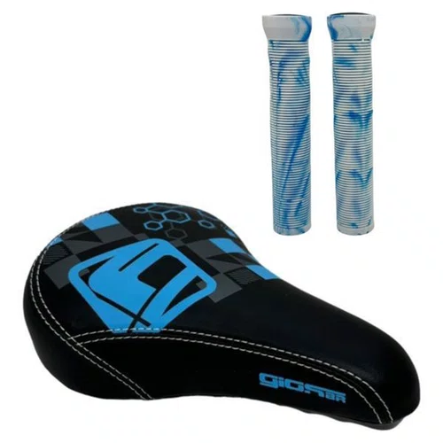 KIT SELIM GIOS + MANOPLA/PUNHO GIOS LARANJA WHEELING/GRAU/DJ