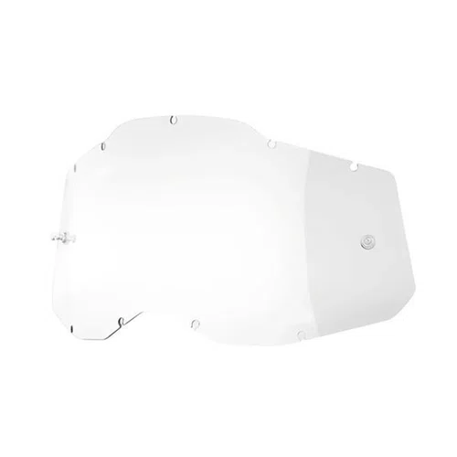 LENTE OCULOS GOGGLE 100% RACECRAFT 2/ACCURI 2/STRATA 2 TRANS