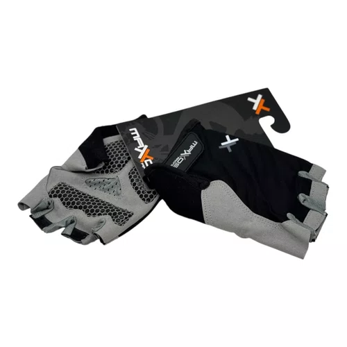 LUVA CICLISMO MATTOS RACING DEDO CURTO CINZA GEL TAM G