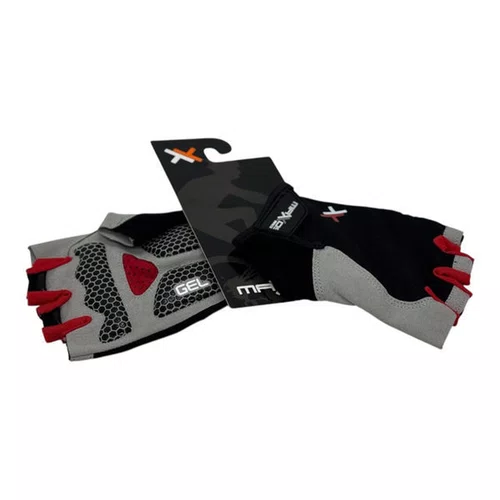 LUVA CICLISMO MATTOS RACING DEDO CURTO VERMELHO GEL TAM G