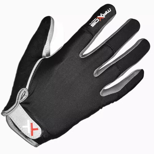 LUVA CICLISMO MATTOS RACING DEDO LONGO CINZA GEL