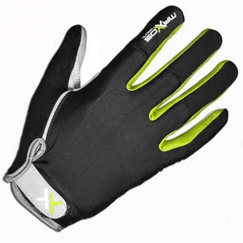 LUVA CICLISMO MATTOS RACING DEDO LONGO AMARELO NEON GEL