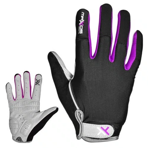 LUVA CICLISMO MATTOS RACING FULL DEDO LONGO PINK GEL TAM G