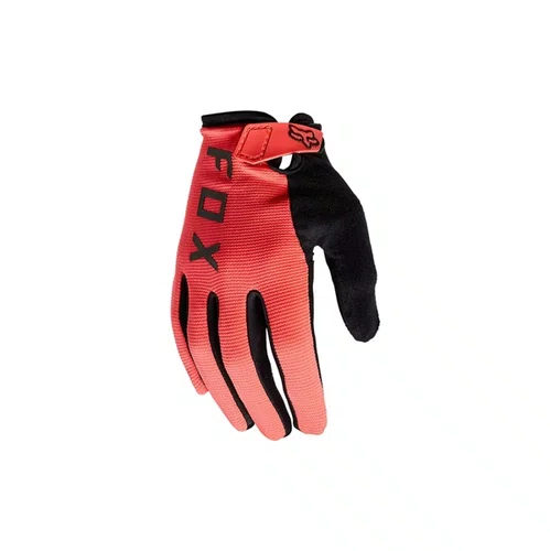 LUVA FOX RANGER DEDO LONGO VERMELHA TAM M