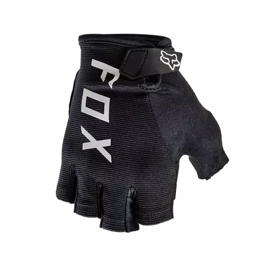 LUVA FOX RANGER GEL MEIO DEDO PRETA TAM G