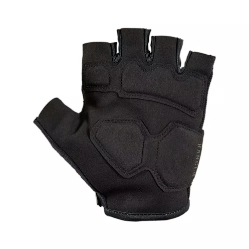 LUVA FOX RANGER GEL MEIO DEDO PRETA TAM G