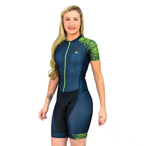 MACAQUINHO CICLISMO FEMININO FURBO FABRIC HT90 G